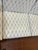 Set of 6 Custom White Leather Parsons Dining Chairs Attributed to Design Institute of America For Sale - Image 15 of 18