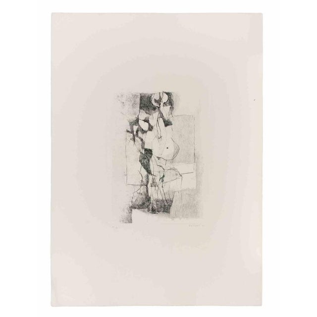 Etching and drypoint on paper. Hand signed, numbered and dated in pencil. Edition of 90. Excellent condition. This piece...