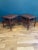 Brown French Provincial Wood Side Tables With Cabriole Legs and Mesh Side Panels, Set of 2 For Sale - Image 8 of 8