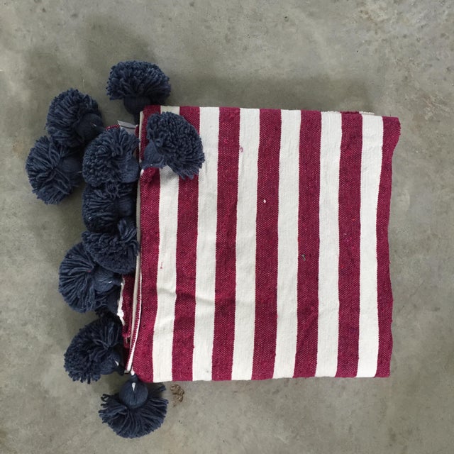 Custom-made tassel throw, this beautiful (and cool) blanket makes a fun and functional addition to your bedroom, living...