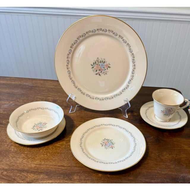 Ceramic 1980s Lenox Christie Fine China - 16 pcs For Sale - Image 7 of 12