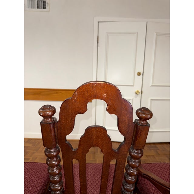 French Renaissance Style Oak Dining Chairs, (circa 1880-1900). For Sale - Image 13 of 17