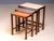 20th Century Art Deco Nesting Tables, Czechoslovakia, 1940, Set of 3 For Sale - Image 4 of 6