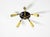 Metal Mid-Century Modern 5-Arm Sputnik Ceiling Lamp, 1950s For Sale - Image 7 of 18