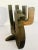 Mid-Century Modern Vintage Articulated ‘Danish Mid-Century Modern Style’ Carved Wood Bird Candelabra, Candleholder, Candlestick For Sale - Image 3 of 9