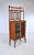 1990s British Colonial Faux Bamboo Etagere Storage Display Cabinet For Sale - Image 9 of 10
