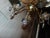 Brass Chandelier with Crystals, 1950s For Sale - Image 10 of 12