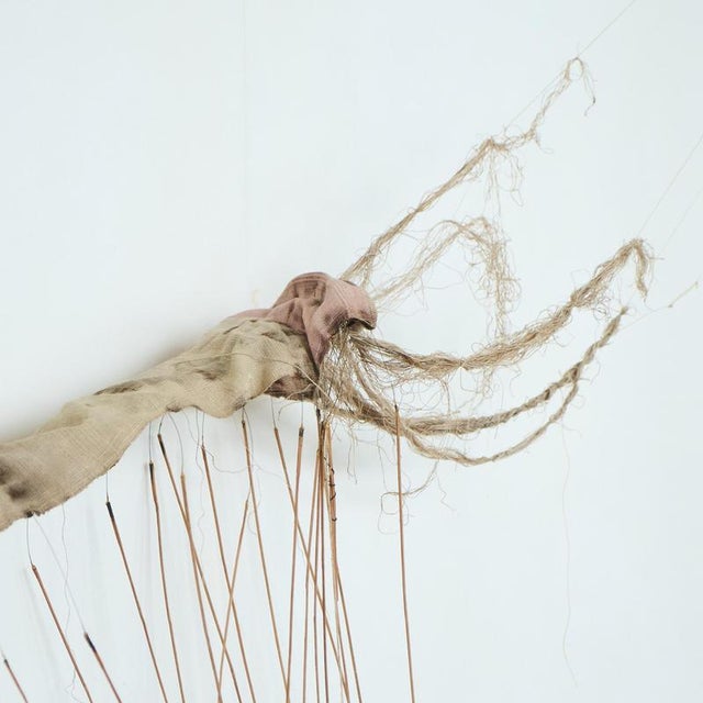1970s Lex Hogenhout, Spatial Weave / Shelter X, 1970s, Mixed Media Sculpture For Sale - Image 5 of 18
