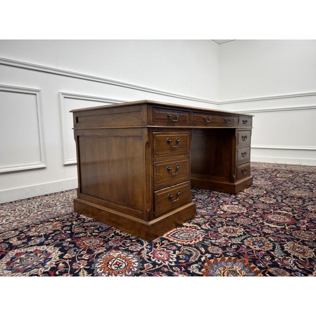 English Desk in Oak For Sale - Image 5 of 18