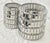 Late 20th Century Y2k Glamour to Your Tabletop With This Striking Pair of Party Lite "Enchanted Linear" Candle Holders For Sale - Image 16 of 16