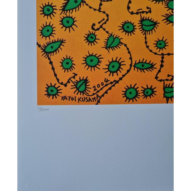 After Yayoi Kusama, Love Forever, Lithograph, 1990s For Sale - Image 4 of 8