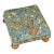 00 Woodpecker Tapestry Footstool With Bun Feet For Sale