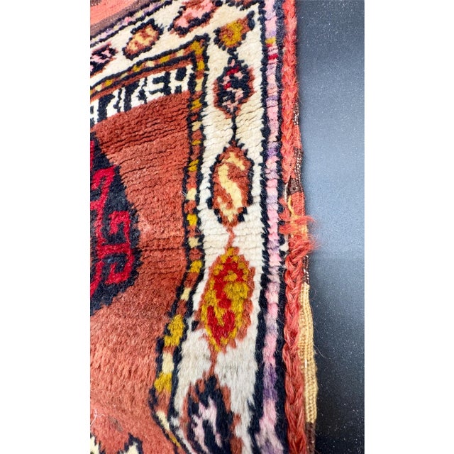 Antique Turkish Wool Half Saddle Bag For Sale - Image 13 of 16