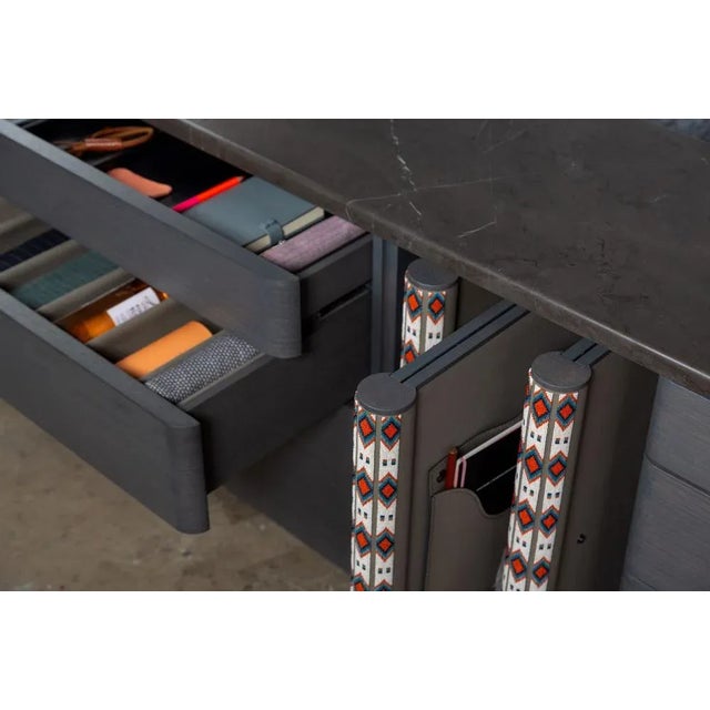 Not Yet Made - Made To Order Pok Collection Butler Credenza in Cimeron Orange by Soshiro, 2019 For Sale - Image 5 of 6