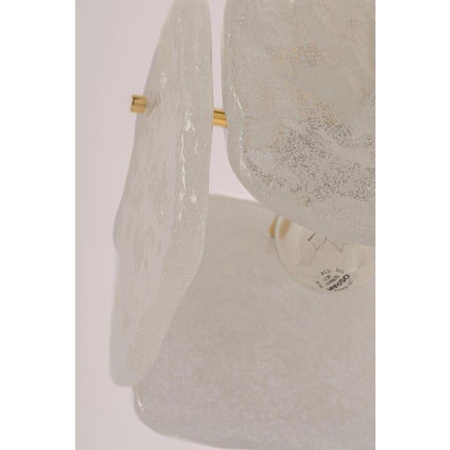 Gold Petite Murano Glass Pendant Light by Kalmar, Germany, 1960s For Sale - Image 8 of 18