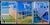 Blue Concourse Abstract Photograph by Clifford Baker For Sale - Image 8 of 8