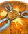 Mid 20th Century 20th C. MCM Copper and Enamel Signed Edwards Star Plates for Gump’s - A 12 Piece Set For Sale - Image 5 of 9