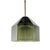 Stunning scandinavian mid-century modern glass pendant/ceiling light by carl fagerlund for orrefors (sweden, 1960s). Green...