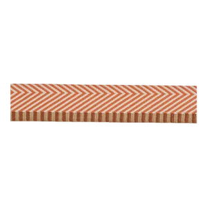 Schumacher Chevron Twill Tape in Orange