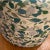 Green Round Ottoman Upholstered in Imogen Heath For Sale - Image 8 of 8