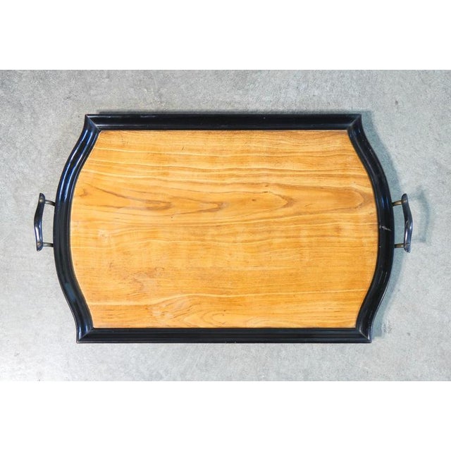Wood Napoleon III Folding Service Table, 1800s For Sale - Image 7 of 18