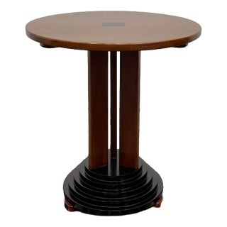 Art Deco Side Table in Teak For Sale
