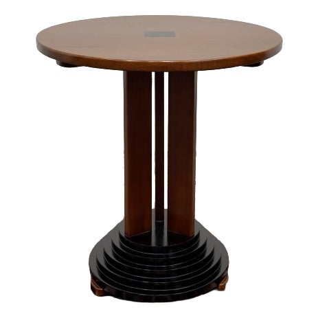 Art Deco Side Table in Teak For Sale