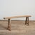 Wood Antique Rustic Wooden Hallway Pig Bench For Sale - Image 7 of 9