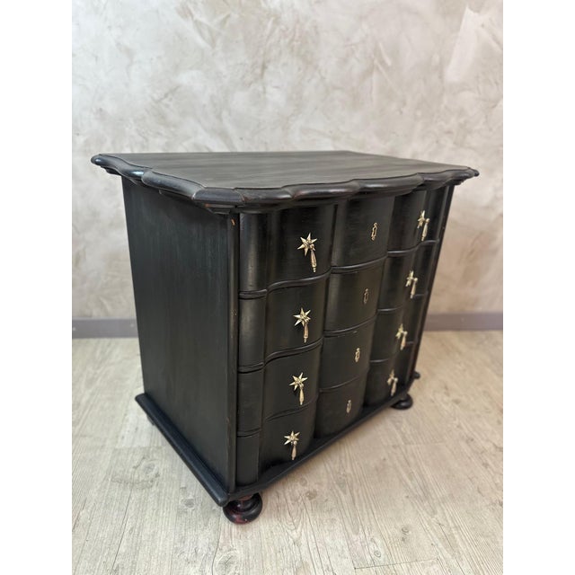 Wood Antique Louis XIV Commode, 1890s For Sale - Image 7 of 13