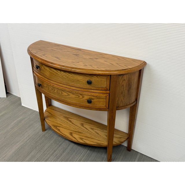 Ballard Designs Ballard Design Newport Demi-Lune Table For Sale - Image 4 of 11