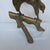 Brass Mid 20th Century Americana Cast Brass Eagle Perched on Branch Sculpture For Sale - Image 8 of 10