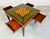 Maitland Smith Flip-Top Game Table, Burlwood & Mahogany, Circa 2000 For Sale In Philadelphia - Image 6 of 10