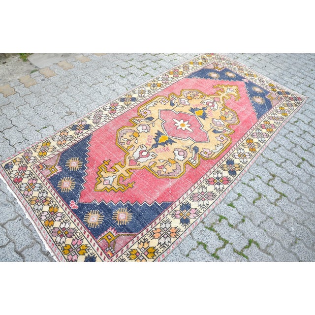 Tribal 1960s Floor Anatolian Rug For Sale - Image 3 of 11