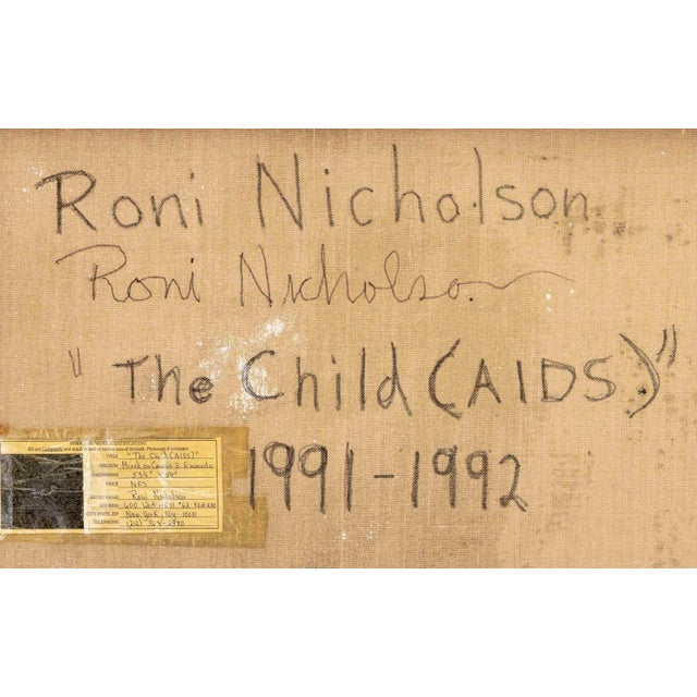 Gray Roni Nicholson "The Child (Aids)", 1991-1992 For Sale - Image 8 of 9