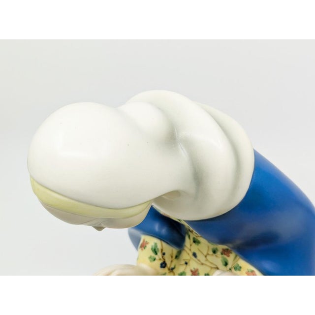 Ceramic Madonna Hand-Decorated by Paola Bologna for Lenci, Turin, 1935 For Sale - Image 8 of 18