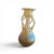 Art Nouveau Candia Papillon Iridescent Vase with Applied Twisted Handles, Bohemia, 1900 For Sale - Image 4 of 4
