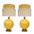 Murano Lamps with Yellow Balloons, Set of 2 For Sale - Image 7 of 7