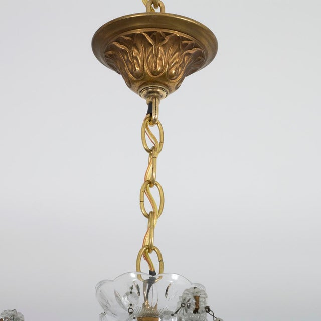 1930s Maria Theresa style crystal pendant For Sale - Image 9 of 9