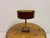 Red Leather Table Lamp in the style of Jacques Adnet, France, 1980s For Sale - Image 9 of 12