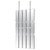 Groove Silver Median Modular Wall Mirror by GTG Design Couture For Sale - Image 11 of 11