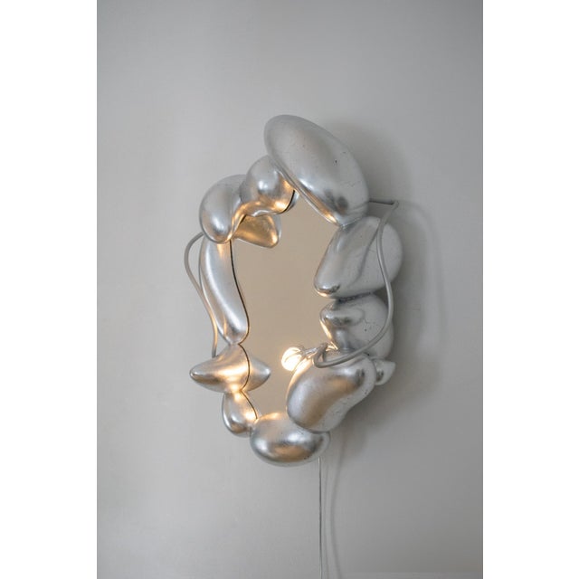 La Fleur Endormie, Mirror by Vincent Decat For Sale - Image 6 of 9