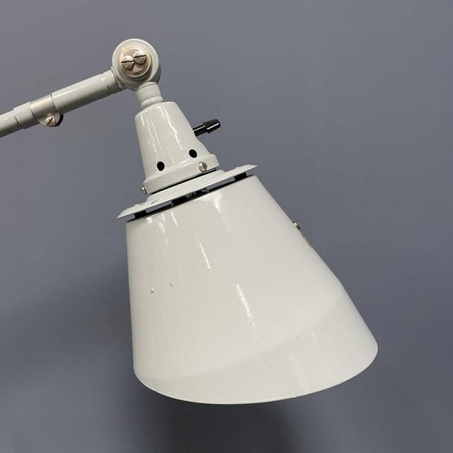 Light Gray Clamping Lamp from Midgard, 1950s For Sale - Image 7 of 18