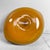Yellow Mid-Century Japanese Opaline Glass Bowl, 1970s For Sale - Image 8 of 14