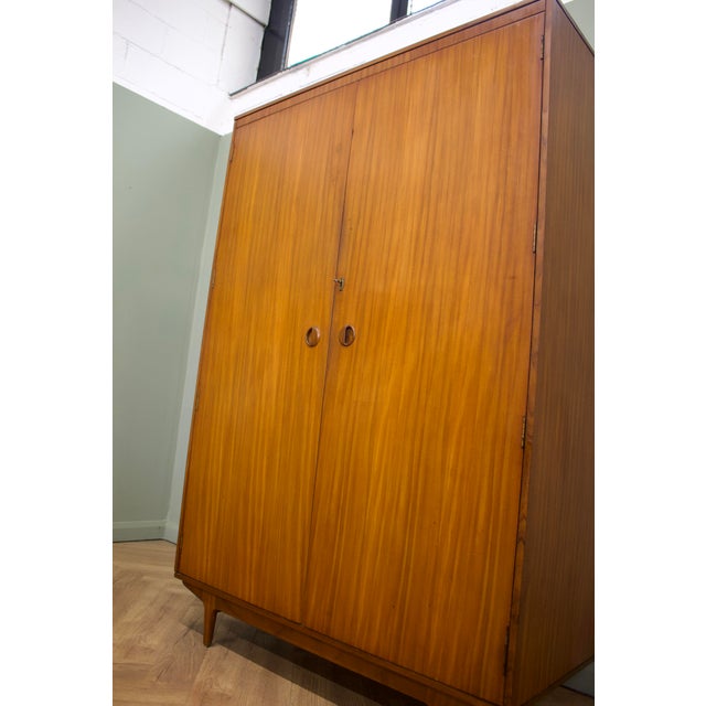 Wood Vintage Teak Wardrobe from Butilux, 1960s For Sale - Image 7 of 11