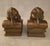 Andrea Sadek Objects d' Art. Gorgeous set of heavy regal bronze gilded bookends. A great accessory for traditional office,...