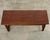 Country French Farmhouse Mahogany Trestle Dining Table For Sale - Image 4 of 12