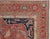 Antique Persian Serapi Carpet, Handmade Wool Oriental Rug, Rust, Ivory and Blue For Sale - Image 11 of 18