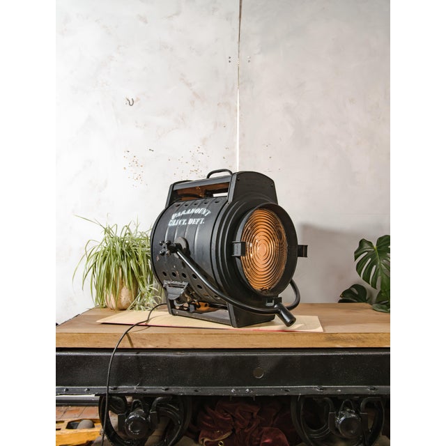 Large Hollywood Film Spotlight from Bardwell & McAlister, 1940s For Sale - Image 12 of 18
