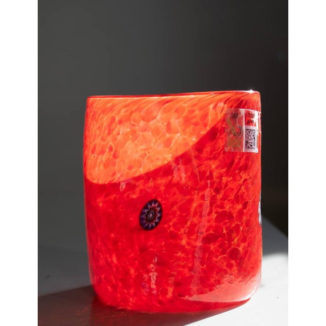 Enchanting set of glasses produced by the prestigious Vetreria Nicola Moretti in Murano for Ribes The Art of Glass. They...