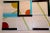 Glass 1990s Itre Murano Hand Cast Art Glass Tiles a Set of 8 Panels For Sale - Image 7 of 13